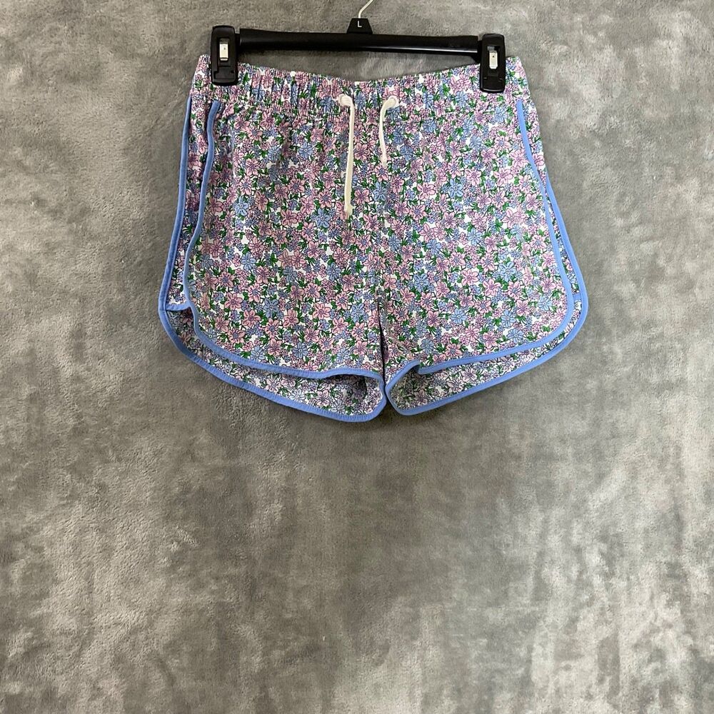 Crewcuts Re-Imagined Girls Fishtail Hem Active Shorts J Crew Size 14 floral